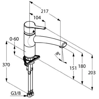 Kludi Trendo Küchenarmatur Edelstahl-Optik 2 Kludi Trendo Küchenarmatur Edelstahl-Optik – Bild 2