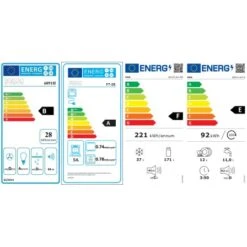 Held Möbel Küchenzeile Turin 360 Cm Graphit-Wotaneiche Mit E-Geräten -Grohe Store 0509 11016600 Energielabel