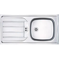 Grohe Store 22 Eurodomo Einbauspüle Luna 86 Cm Edelstahl Glatt