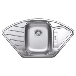 Grohe Store 36 OBI Eckeinbauspüle Canto Basic 92 Edelstahl Eckig