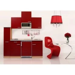 Respekta Economy Küchenzeile KB180BRMI 180 Cm Rot-Buche 8 Respekta Economy Küchenzeile KB180BRMI 180 Cm Rot-Buche -Grohe Store 1751031 4384 kb180brmi 2