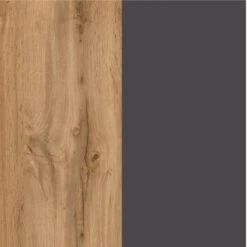 Held Möbel Küchen-Eckschrank Turin 120 Cm Wotaneiche/Graphit -Grohe Store 189465 11016600 CU 06