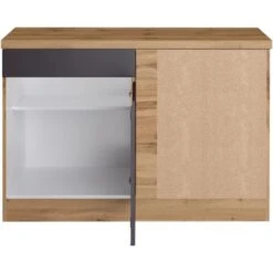 Held Möbel Küchen-Eckschrank Turin 120 Cm Graphit/Wotaneiche 17 Held Möbel Küchen-Eckschrank Turin 120 Cm Graphit/Wotaneiche -Grohe Store 189469 11016600 S 03
