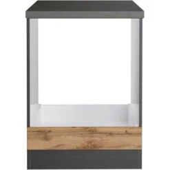 Held Möbel Herdumbauschrank Turin 60 Cm Wotaneiche/Graphit 15 Held Möbel Herdumbauschrank Turin 60 Cm Wotaneiche/Graphit -Grohe Store 189473 11016600 S 03