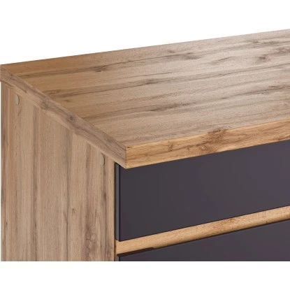 Held Möbel Küchenunterschrank Turin 120 Cm Graphit/Wotaneiche 8 Held Möbel Küchenunterschrank Turin 120 Cm Graphit/Wotaneiche – Bild 8