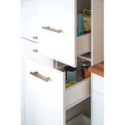 Respekta Winkelküche KBL310WWCG 310 X 172 Cm Weiß-Butcher Nussbaum 6 Respekta Winkelküche KBL310WWCG 310 X 172 Cm Weiß-Butcher Nussbaum – Bild 6