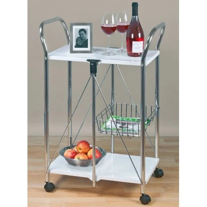 Wenko Beistell- Und Küchenwagen Sunny Weiß 3 Wenko Beistell- Und Küchenwagen Sunny Weiß – Bild 3