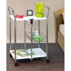 Wenko Beistell- Und Küchenwagen Sunny Weiß 8 Wenko Beistell- Und Küchenwagen Sunny Weiß -Grohe Store 2910669 1068 900030100 2