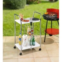 Wenko Beistell- Und Küchenwagen Sunny Weiß 9 Wenko Beistell- Und Küchenwagen Sunny Weiß -Grohe Store 2910669 1068 900030100 3