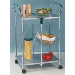 Wenko Beistell- Und Küchenwagen Sunny Silber -Grohe Store 2910677 1068 900060100 2