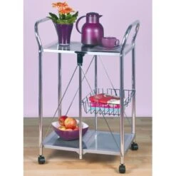 Wenko Beistell- Und Küchenwagen Sunny Silber -Grohe Store 2910677 1068 900060100 3