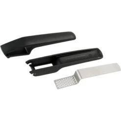 Fackelmann Knoblauchpresse Schwarz-Silber -Grohe Store 344924 3254 3