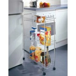 Wenko Rollregal Slim Chrom -Grohe Store 3895190 1068 4251010500 2