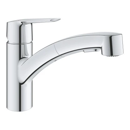 Grohe QuickFix Spültischarmatur Start Chrom Mit Ausziehbarer Dualbrause 1 Grohe QuickFix Spültischarmatur Start Chrom Mit Ausziehbarer Dualbrause