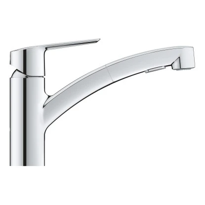 Grohe QuickFix Spültischarmatur Start Chrom Mit Ausziehbarer Dualbrause 4 Grohe QuickFix Spültischarmatur Start Chrom Mit Ausziehbarer Dualbrause – Bild 4