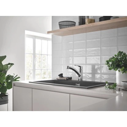 Grohe QuickFix Spültischarmatur Start Chrom Mit Ausziehbarer Dualbrause 6 Grohe QuickFix Spültischarmatur Start Chrom Mit Ausziehbarer Dualbrause – Bild 6