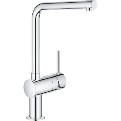 Grohe Einhand-Spültischbatterie Minta Chrom 12,5mm (1/2") L-Auslauf 1 Grohe Einhand-Spültischbatterie Minta Chrom 12,5mm (1/2") L-Auslauf