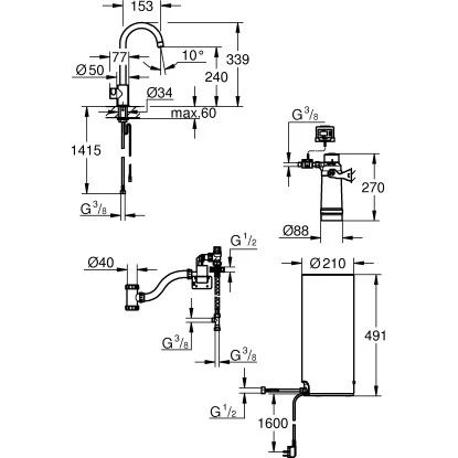 Grohe Standventil Und Boiler Red Mono Größe-L Chrom 9 Grohe Standventil Und Boiler Red Mono Größe-L Chrom – Bild 9