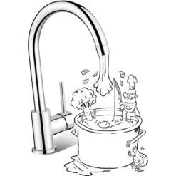 Baliv Küchenarmatur KI-1030 Chrom 7 Baliv Küchenarmatur KI-1030 Chrom -Grohe Store 4007874157416 S03 300518