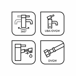 Baliv Küchenarmatur KI-1320 Chrom 8 Baliv Küchenarmatur KI-1320 Chrom -Grohe Store 4007874206503 50
