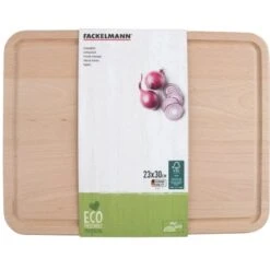 Fackelmann Schneidbrett Fair 30 Cm X 23 Cm Buche -Grohe Store 4008033311212 3254 03