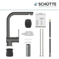 Schütte Spültischarmatur Mit Herausziehbarem Auslauf London Graphit Matt -Grohe Store 4008431000794 2759 10