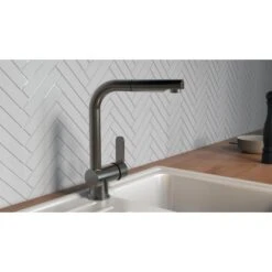 Schütte Spültischarmatur Mit Herausziehbarem Auslauf London Graphit Matt -Grohe Store 4008431000794 2759 5