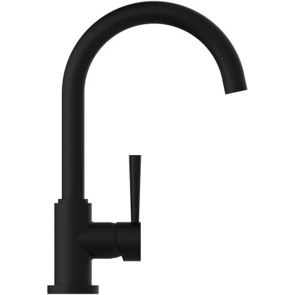 Schütte Design-Spültischarmatur Cornwall Schwarz-Matt 1 Schütte Design-Spültischarmatur Cornwall Schwarz-Matt