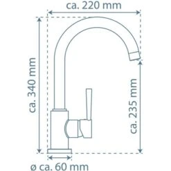 Schütte Design-Spültischarmatur Cornwall Schwarz-Matt 11 Schütte Design-Spültischarmatur Cornwall Schwarz-Matt -Grohe Store 4008431791661 2759 7