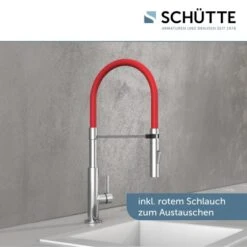 Schütte Spültischarmatur Mit Soft-Touch Schlauch Stilo Chrom-Schwarz 8 Schütte Spültischarmatur Mit Soft-Touch Schlauch Stilo Chrom-Schwarz -Grohe Store 4008431791807 2759 2