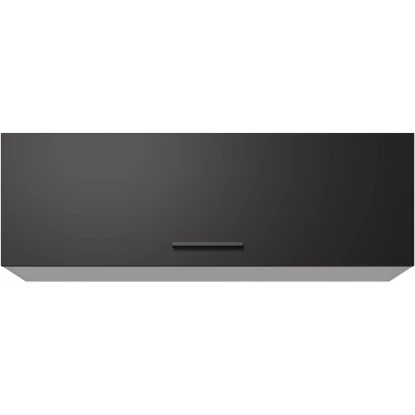 Flex-Well Exclusiv Kurz-Oberschrank Capri 100 X 32 Cm Schwarz Matt-Endgrain Oak 2 Flex-Well Exclusiv Kurz-Oberschrank Capri 100 X 32 Cm Schwarz Matt-Endgrain Oak – Bild 2