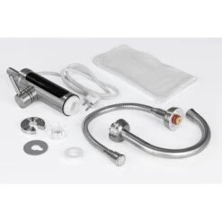 Maxxmee Warm Und Kaltwasserarmatur Mit Integrierter Heizspirale Edelstahl 3600 W -Grohe Store 4052926049744 4257 03 Cu