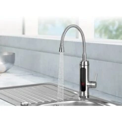 Maxxmee Warm Und Kaltwasserarmatur Mit Integrierter Heizspirale Edelstahl 3600 W -Grohe Store 4052926049744 4257 04 A