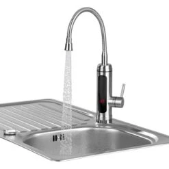 Maxxmee Warm Und Kaltwasserarmatur Mit Integrierter Heizspirale Edelstahl 3600 W -Grohe Store 4052926049744 4257 05 A