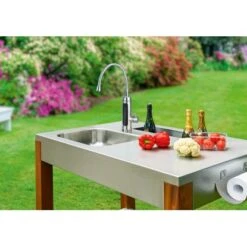 Maxxmee Warm Und Kaltwasserarmatur Mit Integrierter Heizspirale Edelstahl 3600 W -Grohe Store 4052926049744 4257 08AB