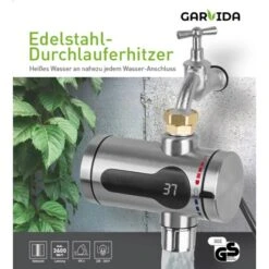 Maxxmee Edelstahl-Durchlauferhitzer Kompakt 3600 W -Grohe Store 4052926052515 4257 7