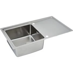 Respekta Einbauspüle Chicago 86 Cm X 50 Cm Edelstahl 22 Respekta Einbauspüle Chicago 86 Cm X 50 Cm Edelstahl -Grohe Store 45546 4384 CHICAGO86X50 03