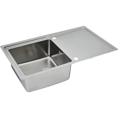 Respekta Einbauspüle Chicago 86 Cm X 50 Cm Edelstahl 3 Respekta Einbauspüle Chicago 86 Cm X 50 Cm Edelstahl – Bild 3