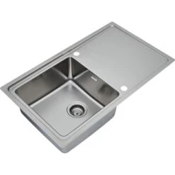 Respekta Einbauspüle Chicago 86 Cm X 50 Cm Edelstahl 23 Respekta Einbauspüle Chicago 86 Cm X 50 Cm Edelstahl -Grohe Store 45546 4384 CHICAGO86X50 04