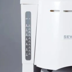 Severin Kaffeeautomat Thermo 1 Liter Weiß Grau -Grohe Store 46017551 2254 ka9233 skala