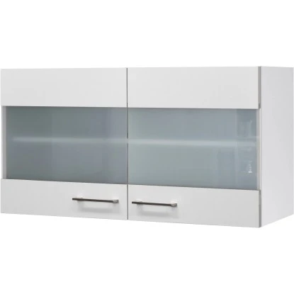 Flex-Well Exclusiv Glas-Hängeschrank Joelina 100 Cm Weiß 1 Flex-Well Exclusiv Glas-Hängeschrank Joelina 100 Cm Weiß