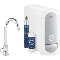 Grohe Mono Starter Kit Blue Home Chrom
