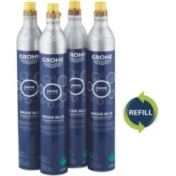 Grohe Nachfüll-Set CO² Flaschen 4 X 425 G