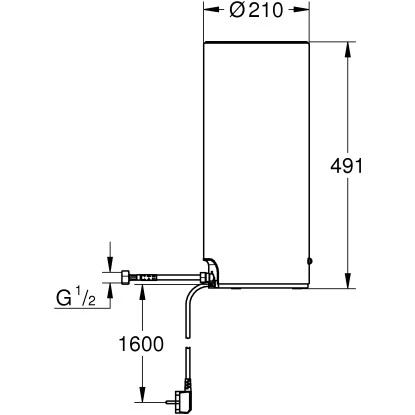 Grohe Boiler Red L-Size Chrom 2 Grohe Boiler Red L-Size Chrom – Bild 2