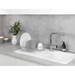 Wenko Geschirrabtropfkorb Chrom -Grohe Store 534941 1068 04