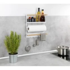 Wenko Küchenregal Magna Magnetisches Regal Zur Befestigung Ohne Bohren Weiß 19 Wenko Küchenregal Magna Magnetisches Regal Zur Befestigung Ohne Bohren Weiß -Grohe Store 548534 1068 09