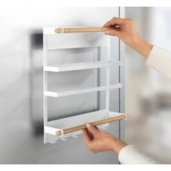 Wenko Küchenregal Magna Magnetisches Regal Zur Befestigung Ohne Bohren Weiß 20 Wenko Küchenregal Magna Magnetisches Regal Zur Befestigung Ohne Bohren Weiß -Grohe Store 548534 1068 10