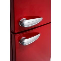 Respekta Kühl-Gefrierkombination KS144 Vintage VC Rot -Grohe Store 5719588 4384 02