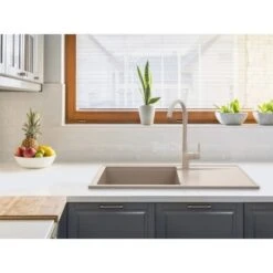 Miló Einbauspüle Granitverbundstoff Palladio 86 Sand 5 Miló Einbauspüle Granitverbundstoff Palladio 86 Sand -Grohe Store 5903140018087 30