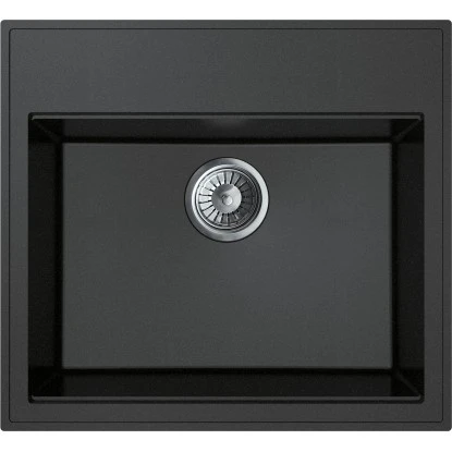 Miló Einbauspüle Granitverbundstoff Luxuria 56 Graphit 1 Miló Einbauspüle Granitverbundstoff Luxuria 56 Graphit